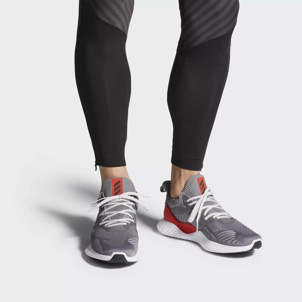 Adidas Alphabounce Beyond Deportivos Grises Para Mujer (MX-92508)